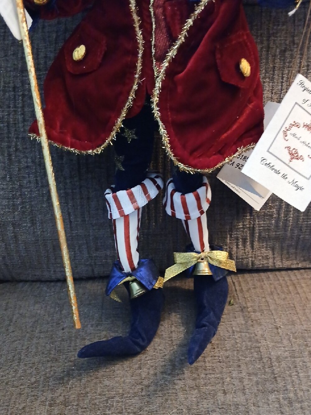 Patrotic Tea Party Fairy By MARK ROBERTS. - Picture 4 of 13